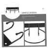 STOBAZA Basketball Holder -Mounted Storage for Balls Football Stand Iron Home Gym Dorm Display Shelf view 2