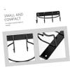 STOBAZA Basketball Holder -Mounted Storage for Balls Football Stand Iron Home Gym Dorm Display Shelf view 4