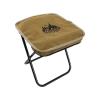 Aymzbd Camping Stool Portable Folding Stool with Bag Collapsible Camp Stool Small Folding Chair for Outdoor Hiking Traveling Picnic, Khaki