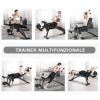 TNSSCZM Adjustable Weight Bench With Leg Extension and Leg Curl Home Training Gym Weight Lifting Sit Up Ab Bench,Foldable and Inclined, Abdominal Muscle Training view 2