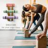 Yoga Mat Holder Wall Mount Home Gym Storage Rack, Yoga Mat Holder Wall Mount Wooden, Muti-Tier Yoga Mat Rack Storage Organizer view 2