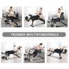 TNSSCZM Adjustable Weight Bench With Preacher Curl Attachment Home Workout Gym Weight Lifting Sit Up Abdominal Bench Incline Flat Decrease Exercise Bench Multi-Purpose view 2