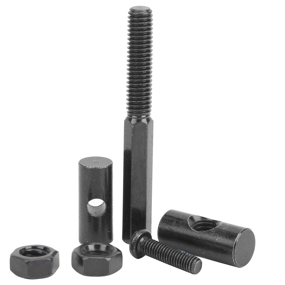 POENVFPO Shaft Locking Screw Kit, Carbon Steel Electric Scooter Shaft Lock Screw Folding Hardware for Scooter Parts