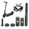 POENVFPO Shaft Locking Screw Kit, Carbon Steel Electric Scooter Shaft Lock Screw Folding Hardware for Scooter Parts view 2