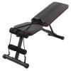 TNSSCZM Adjustable Folding Weight Bench Strength Training Bench, Lifting Utility Workout Bench Heavy Duty, Flat/Incline/Decline FID Bench Press for Home Gym, Black view 1