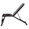 TNSSCZM Adjustable Folding Weight Bench Strength Training Bench, Lifting Utility Workout Bench Heavy Duty, Flat/Incline/Decline FID Bench Press for Home Gym, Black view 2