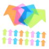 Parliky 24pcs Carpet Marking Stickers Classroom Floor Markers Sports Training Carpet Marker Flat Spot for Gym Soccer Training Signs view 1