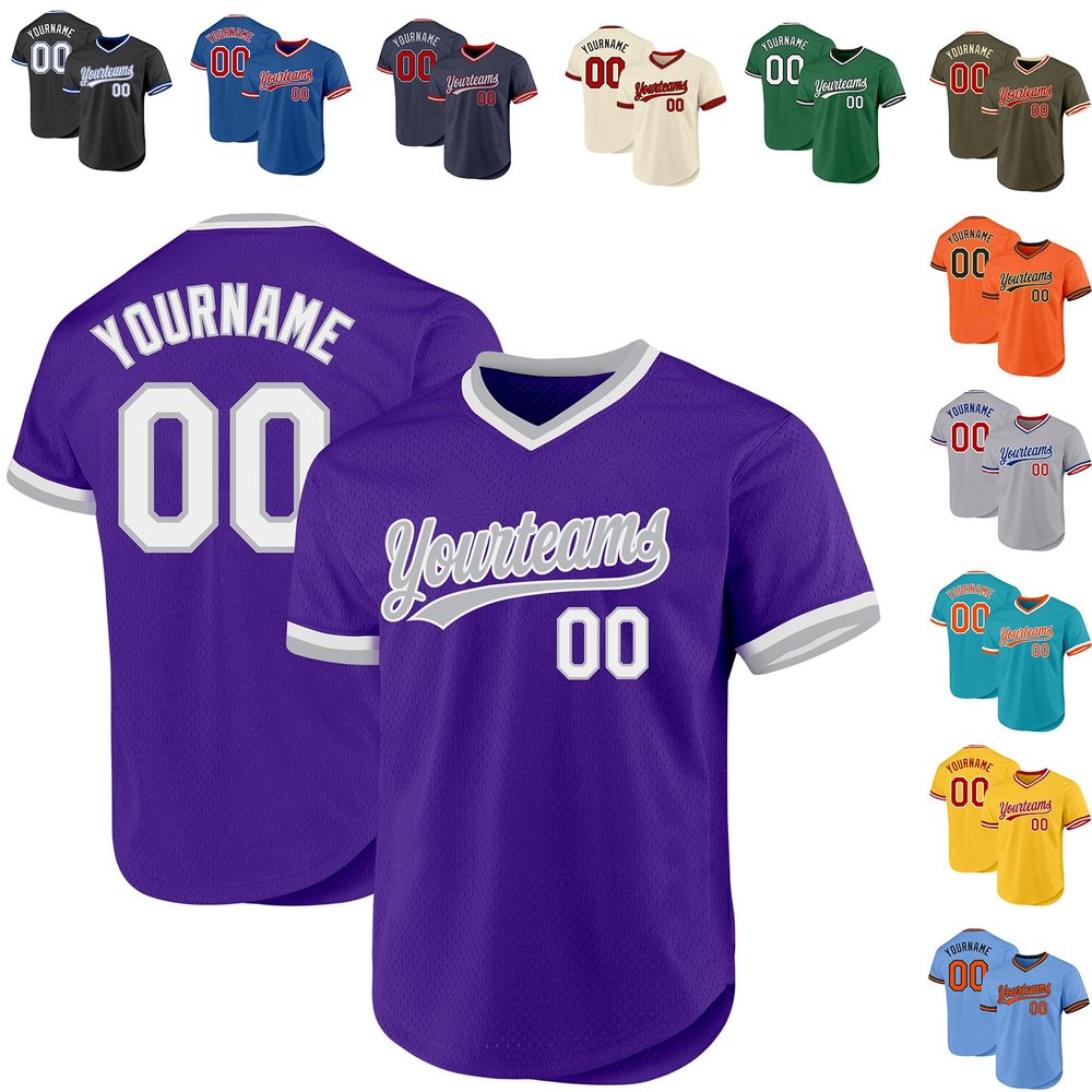 Custom Baseball Jerseys Pullover Personalized Softball Shirts Sports Uniform Stitched Name Number Logo for Men Women Youth