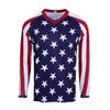 Weimostar Kids Cycling Jersey Long Sleeve Child Boy Girl Motocross T Shirt Mountain Bike Bicycle Clothing USA Star Size YM view 3