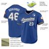 Custom Royal Baseball Jerseys Pullover Personalized Softball Shirts Sports Uniform Stitched Name Number Logo for Men Women Youth view 2