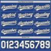 Custom Royal Baseball Jerseys Pullover Personalized Softball Shirts Sports Uniform Stitched Name Number Logo for Men Women Youth view 3