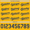 Custom Yellow Baseball Jerseys Pullover Personalized Softball Shirts Sports Uniform Stitched Name Number Logo for Men Women Youth view 3