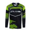 Weimostar Kids Cycling Jersey Long Sleeve Child Boy Girl Motocross T Shirt Mountain Bike Bicycle Clothes Green Size YXXS view 3