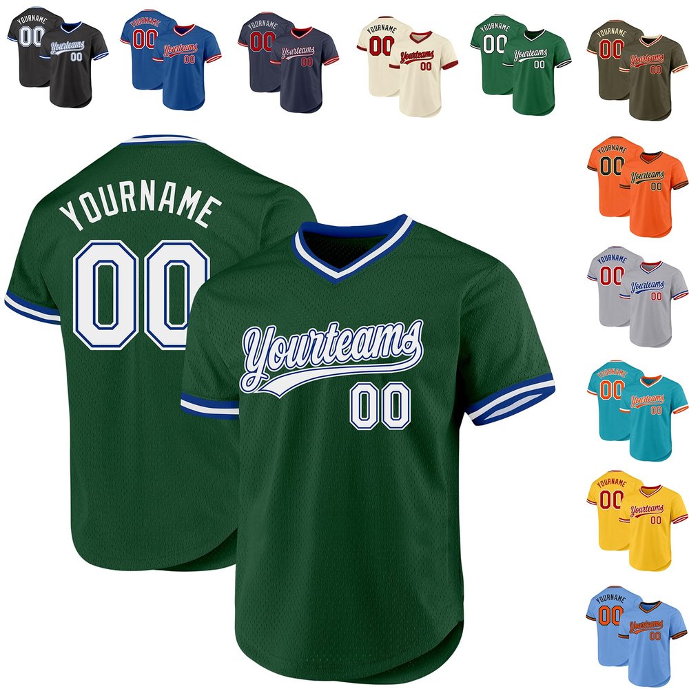 Custom Baseball Jerseys Pullover Personalized Softball Shirts Sports Uniform Stitched Name Number Logo for Men Women Youth