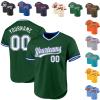 Custom Baseball Jerseys Pullover Personalized Softball Shirts Sports Uniform Stitched Name Number Logo for Men Women Youth view 1