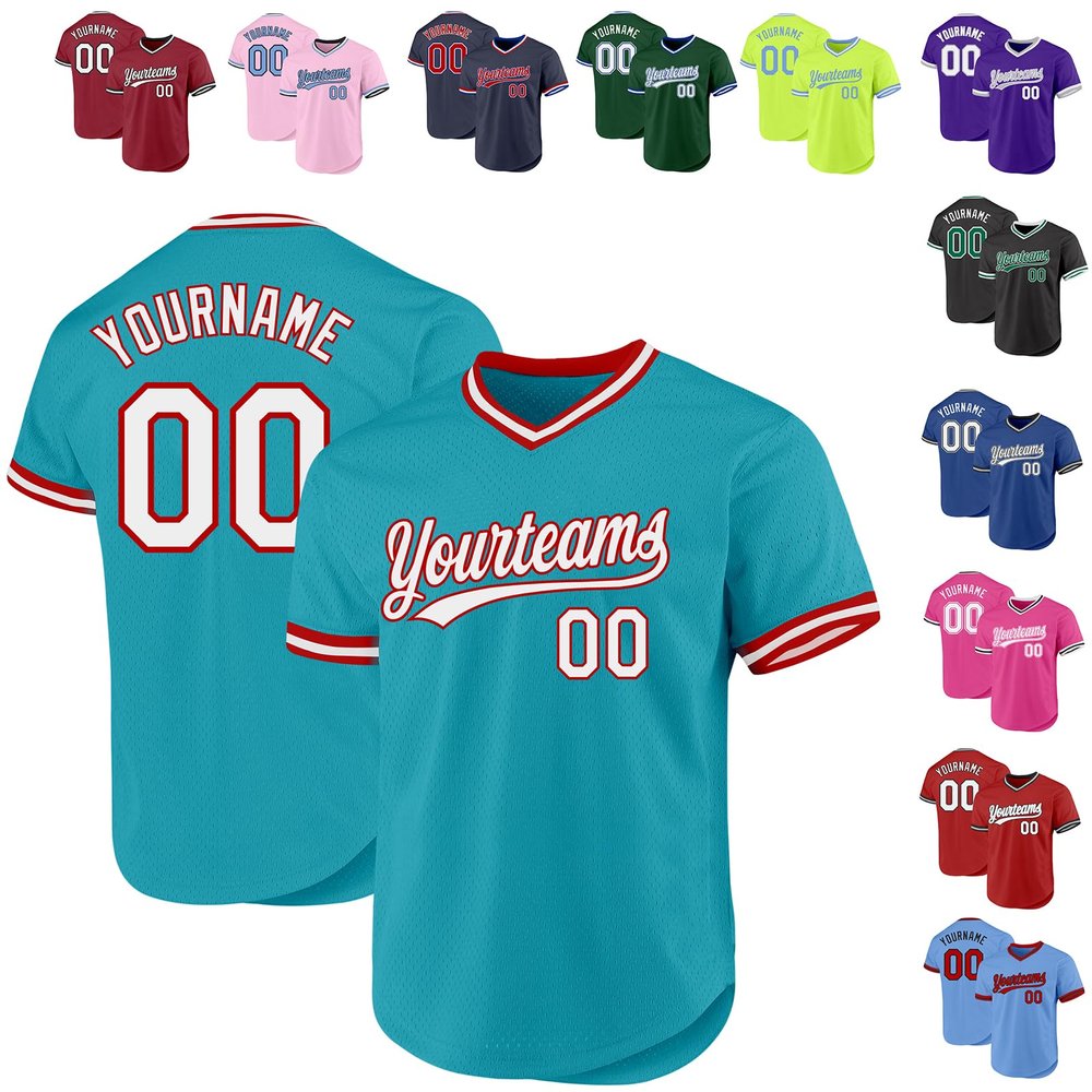 Custom Baseball Jerseys Pullover Personalized Softball Shirts Sports Uniform Stitched Name Number Logo for Men Women Youth