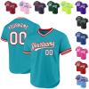 Custom Baseball Jerseys Pullover Personalized Softball Shirts Sports Uniform Stitched Name Number Logo for Men Women Youth view 1