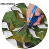 LTSRLL 1.5x1m 1.5x4.0m 1.5x10m 3x5m 5x6m 10x15m 10x20m Camo Netting Roll Polyester Fabric Sunshade Net for Hunting, Shooting, Decoration, Party, Camping, Dens Hide(Size:1.5x2m/4.9x6.6ft) view 3