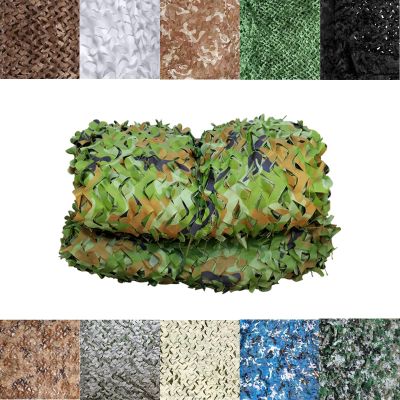 LTSRLL Camouflage Net Camo Netting Roll Greenhouse Shade Netting Tear Resistance Polyester Sunscreen Fabric Privacy Fence, 10+ Colors(Color:Green 2,Size:1.5x20M(4.9x65.6ft))