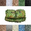 LTSRLL Camouflage Net Camo Netting Roll Greenhouse Shade Netting Tear Resistance Polyester Sunscreen Fabric Privacy Fence, 10+ Colors(Color:Green 2,Size:1.5x20M(4.9x65.6ft)) view 1