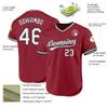 Custom Baseball Jerseys Pullover Personalized Softball Shirts Sports Uniform Stitched Name Number Logo for Men Women Youth view 2
