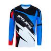 Weimostar Kids Cycling Jersey Long Sleeve Child Boy Girl Motocross T Shirt Mountain Bike Bicycle Clothes Blue Size YXS view 4