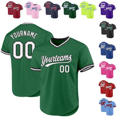 Custom Baseball Jerseys Pullover Personalized Softball Shirts Sports Uniform Stitched Name Number Logo for Men Women Youth