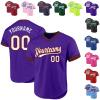 Custom Baseball Jerseys Pullover Personalized Softball Shirts Sports Uniform Stitched Name Number Logo for Men Women Youth view 1