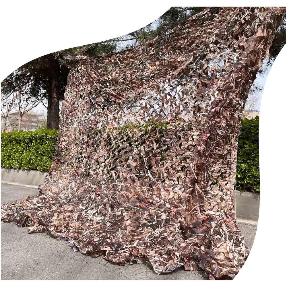 Camouflage Netting, Hunting Camo Net, Sunscreen Shade Net for Pergola/Garden/Patio, 2x3/3x4/4x5/5x6/6x8m Military Camouflage Net,drygrass-8x8m/26.2 * 26.2ft