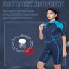Jsnorklet Womens Wetsuit Shorty, 3mm Front Zip Neoprene Shorty Diving Suits Keep Warm in Cold Water for Swimming Snorkeling Surfing view 3