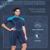 Jsnorklet Womens Wetsuit Shorty, 3mm Front Zip Neoprene Shorty Diving Suits Keep Warm in Cold Water for Swimming Snorkeling Surfing view 4