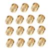 BESPORTBLE 15pcs Cue Ferrules for Billiard Cues Snooker Replacement Parts for Pool Players Lightweight Copper Tips for Enhanced Performance for Skill Levels view 1