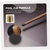 BESPORTBLE 15pcs Cue Ferrules for Billiard Cues Snooker Replacement Parts for Pool Players Lightweight Copper Tips for Enhanced Performance for Skill Levels view 3