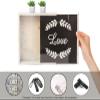 JJWLWEI Hide Away Gun Shelf,Concealment Shelf Furniture Wall Mounted Hidden Storage Box Wooden Gun Storage RackGun Concealment DecorRustic White view 4