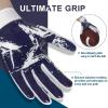 RIGWARL Football Gloves Adult Men, Youth Kids Football Gloves with Super Sticky Grip, Receiver Glove Best Gift for Adult Youth Kids Boys 8-12 view 2