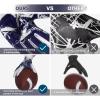 RIGWARL Football Gloves Adult Men, Youth Kids Football Gloves with Super Sticky Grip, Receiver Glove Best Gift for Adult Youth Kids Boys 8-12 view 4