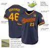 Custom Navy Baseball Jerseys Pullover Personalized Softball Shirts Sports Uniform Stitched Name Number Logo for Men Women Youth view 2