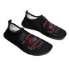 I Made in USA Water Shoes for Men Women Quick-Dry Barefoot Swim Shoes Slip-on for Beach Outdoor 11/12men view 4