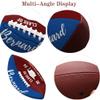 Jaydouble Custom Football College Graduation Gifts Personalized Photo Football Red and Blue Engraved Football Gifts for Coach Graduation Decorations Class of 2024 Graduation Party Favors, Design 14 view 4