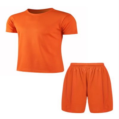 Fldy Boys Soccer Sports Training Uniforms Kids Youth Athletic Football Soccer Jersey Shirt and Shorts Kit K 5-6 Years
