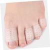 FRCOLOR Sleeves 5 Pairs Toe Protectors Breathable Toe Sleeve for Socks and Shoes view 3