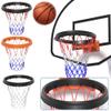 WAXCMXYH Portable Basketball Net, Easy to Install Basketball Net, Detachable Basketball Net Replacement for Rimless Hoops, Lightweight Basketball Net for Indoor Outdoor Sports view 2