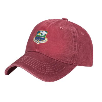 141 Air Refueling Wg Baseball Cap for Men Women Hat Vintage Cowboy Hats Adjustable Trucker Caps Red