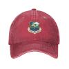 141 Air Refueling Wg Baseball Cap for Men Women Hat Vintage Cowboy Hats Adjustable Trucker Caps Red view 2