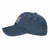 Flag of British Columbia Baseball Cap for Men Women Hat Vintage Cowboy Hats Adjustable Trucker Caps Navy Blue view 3