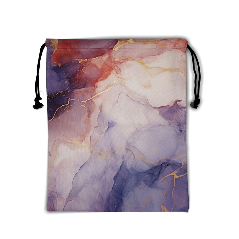 Nerxy Marble Grip Bag for Gymnasts - Marble Texture Gymnastics Grip Bag with Adjustable Drawstring Storage Pouch