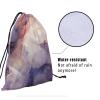 Nerxy Marble Grip Bag for Gymnasts - Marble Texture Gymnastics Grip Bag with Adjustable Drawstring Storage Pouch view 4
