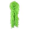 homeemoh 6.56FT Long Fluffy Feathers Boa, 80g Natural Turkey Feathers Boa Fancy Dress Boa Feathers Scarf for Costume Dress up (Apple Green) view 1