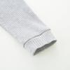 Baby Boy Girl Clothes Set Ribbed Outfits Unisex Infant Solid Long Sleeve Tops Pants 2PCS for 3-6 Months Baby Gray view 4
