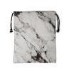 Nerxy Black White Marble Grip Bag - Marbling Gymnastics Grips Bag Marbles Gym Bag for Gymnasts Abstract Stones Artwork Drawstring Storage Bags Pouch Adjustable view 1